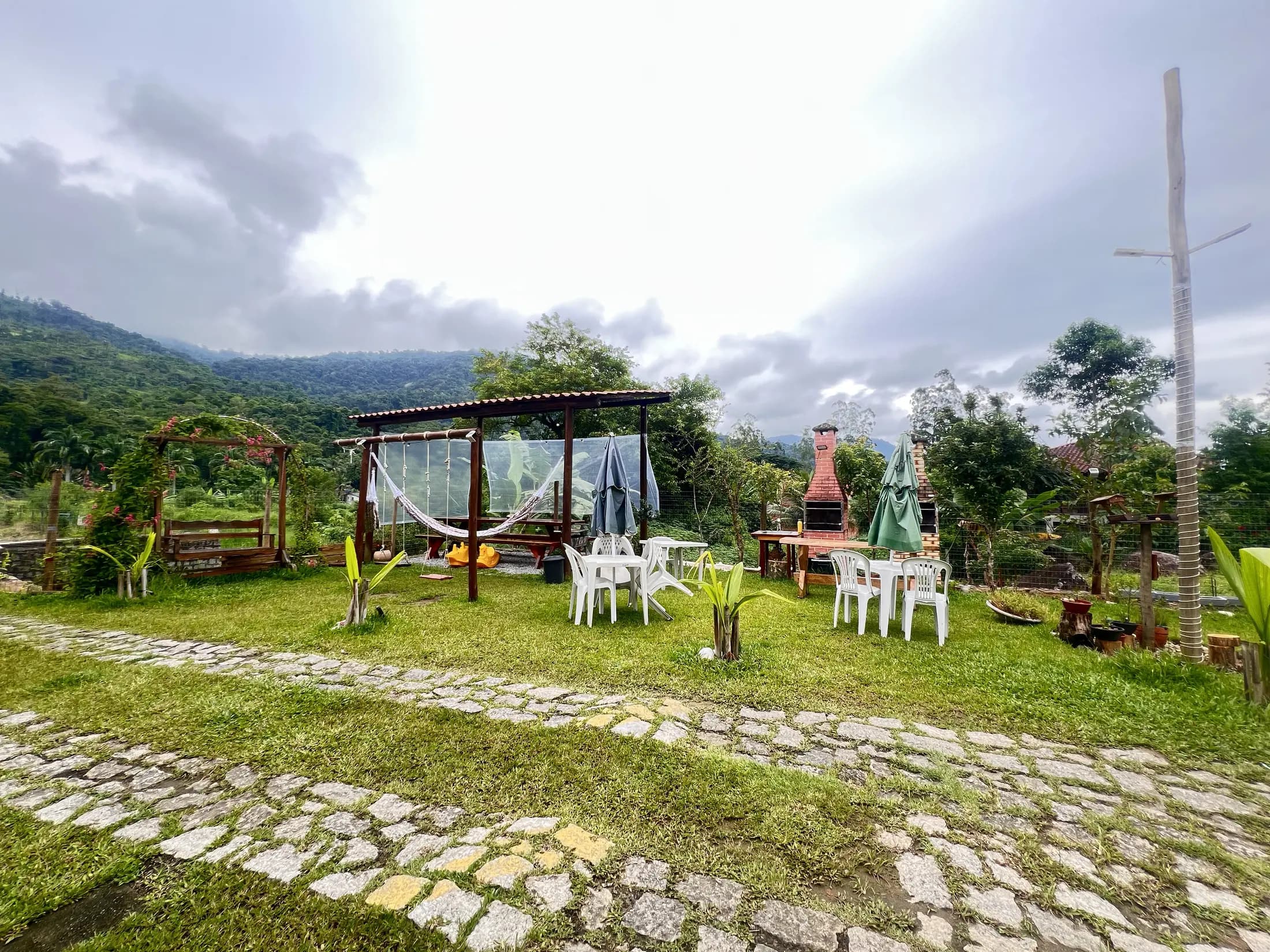 Vista principal da Nature Village em Paraty